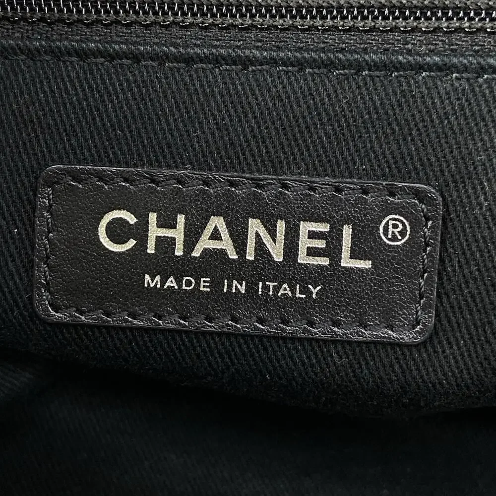 Chanel Deauville Line Shoulder Bag A92749/B07300/94305 Canvas Leather
